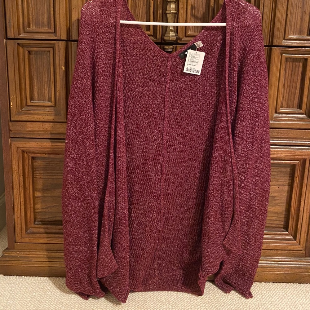 Urban Outfitters small red cardigan